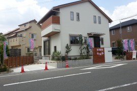 東香里モデルハウス外観